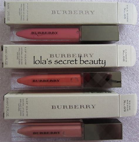 burberry tea rose lip glow swatch|lola's secret beauty blog: Burberry Natural Lip Glow Set: Tea .